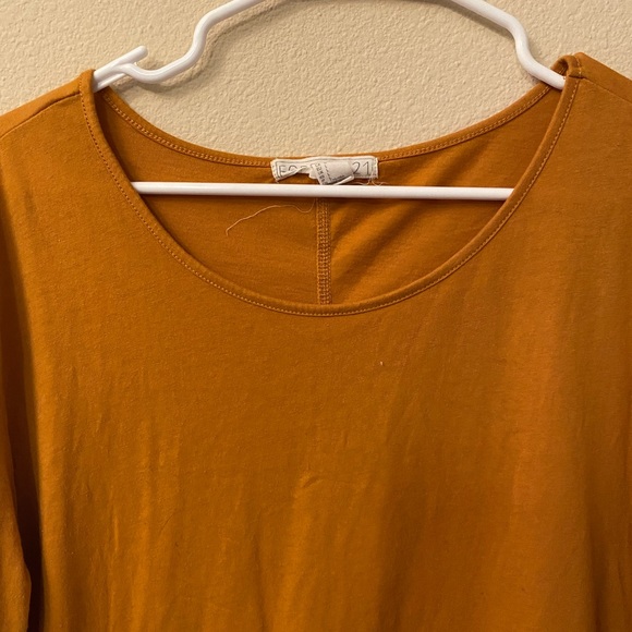 Mustard basic tee - Picture 5 of 5